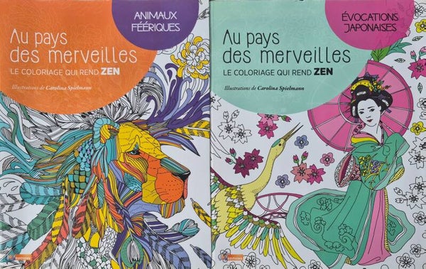 Coloriages : Au pays des merveilles