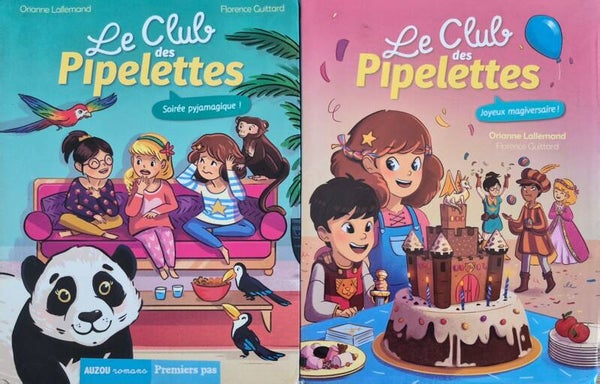 Premiers romans : Le club des Pipelettes dès 6 ans