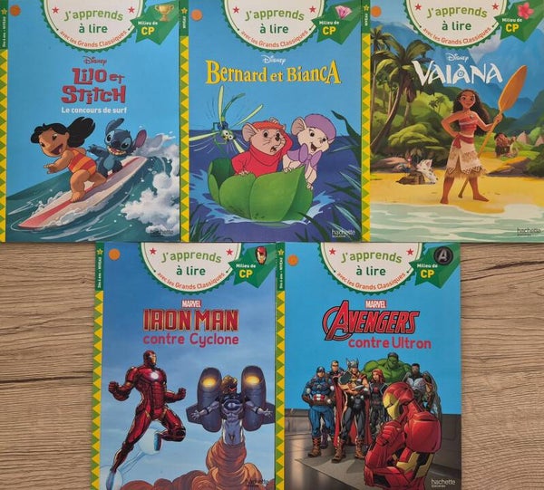 Premières Lectures : J'apprends à lire Disney Milieu de CP