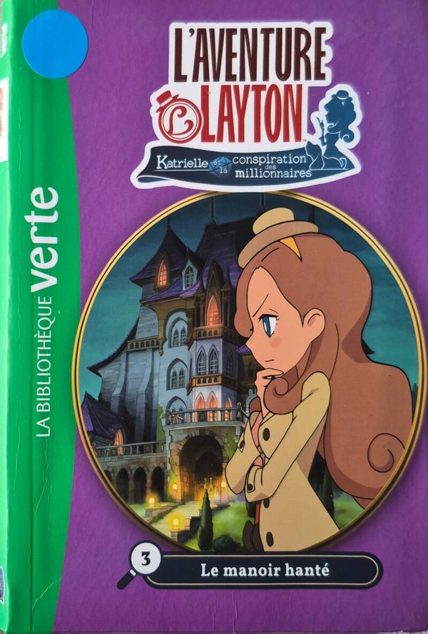 Livre Halloween  : L'aventure Layton / Le manoir hanté