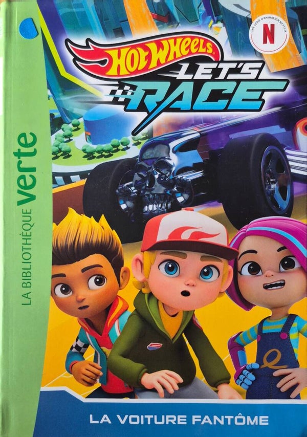 Livre Halloween : Hot Weels let's race / La voiture fantôme