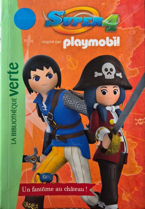 Livre Halloween : Super 4 / Un fantôme au château !