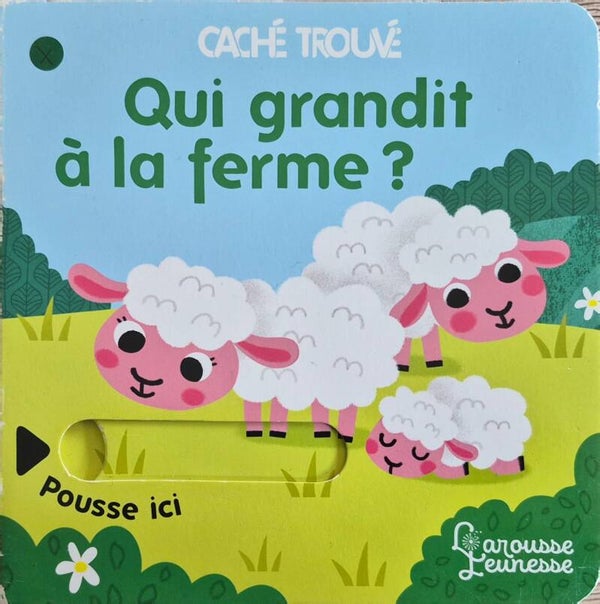 Livre bébé bon état : Qui grandit à la ferme ?