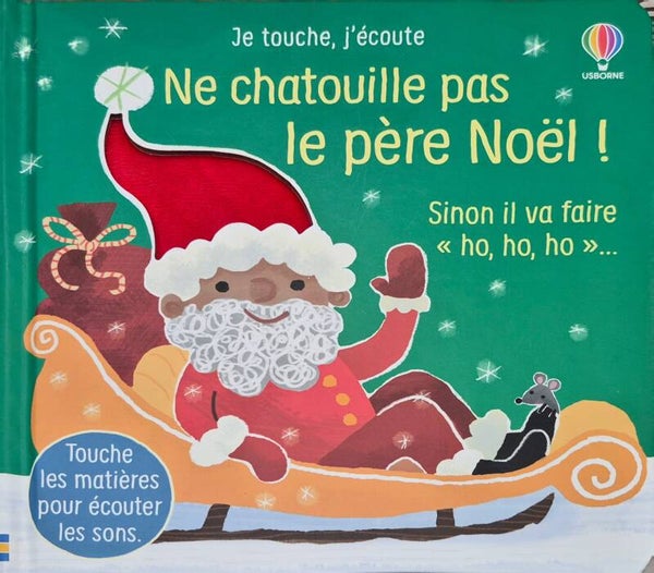 Livre Noël : Ne chatouille pas le père Noël !