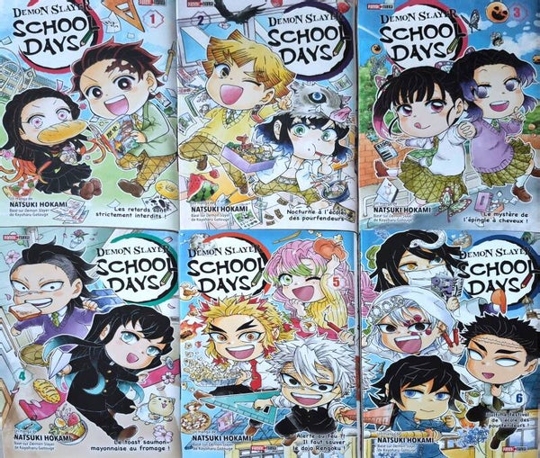 Mangas : School Days Demon Slayer