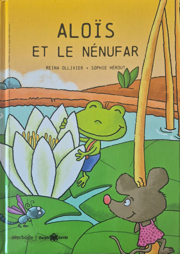 Illustration de 3 à 5 ans : Aloïs et le nénufar averbode