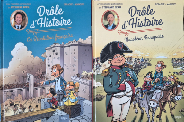 Bandes dessinées : Drôle d'Histoire