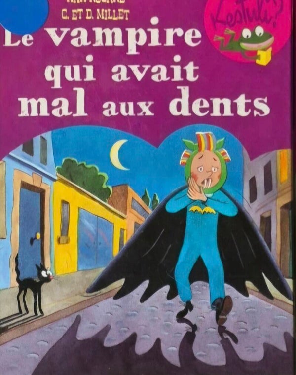 Livre Halloween : Le vampire qui avait mal aux dents