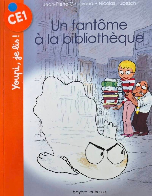 Livre Halloween : Un fantôme à la bibliothèque