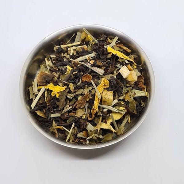 Zwarte thee Black Mojito