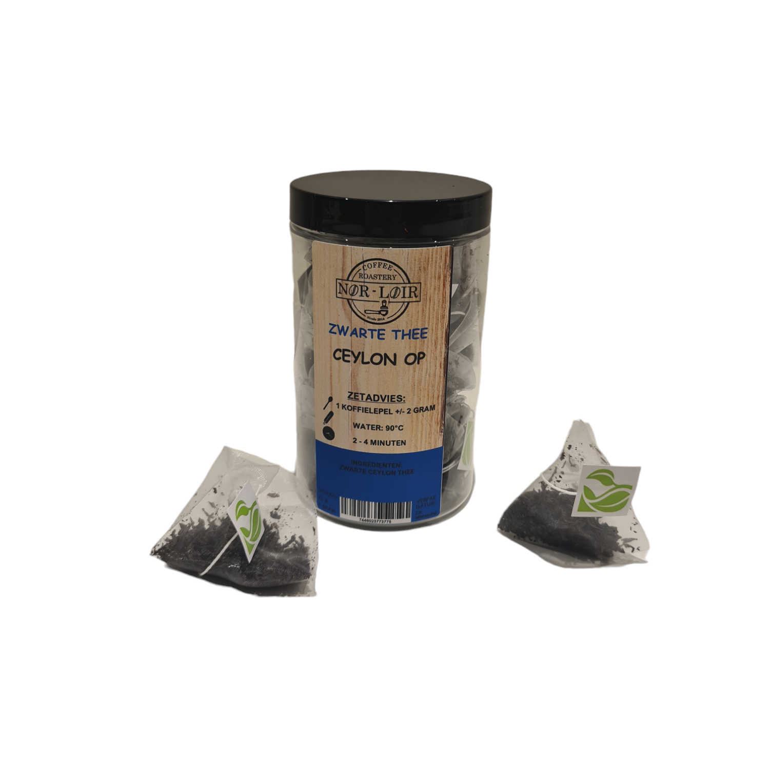 Zwarte thee Ceylon OP PIRAMIDES