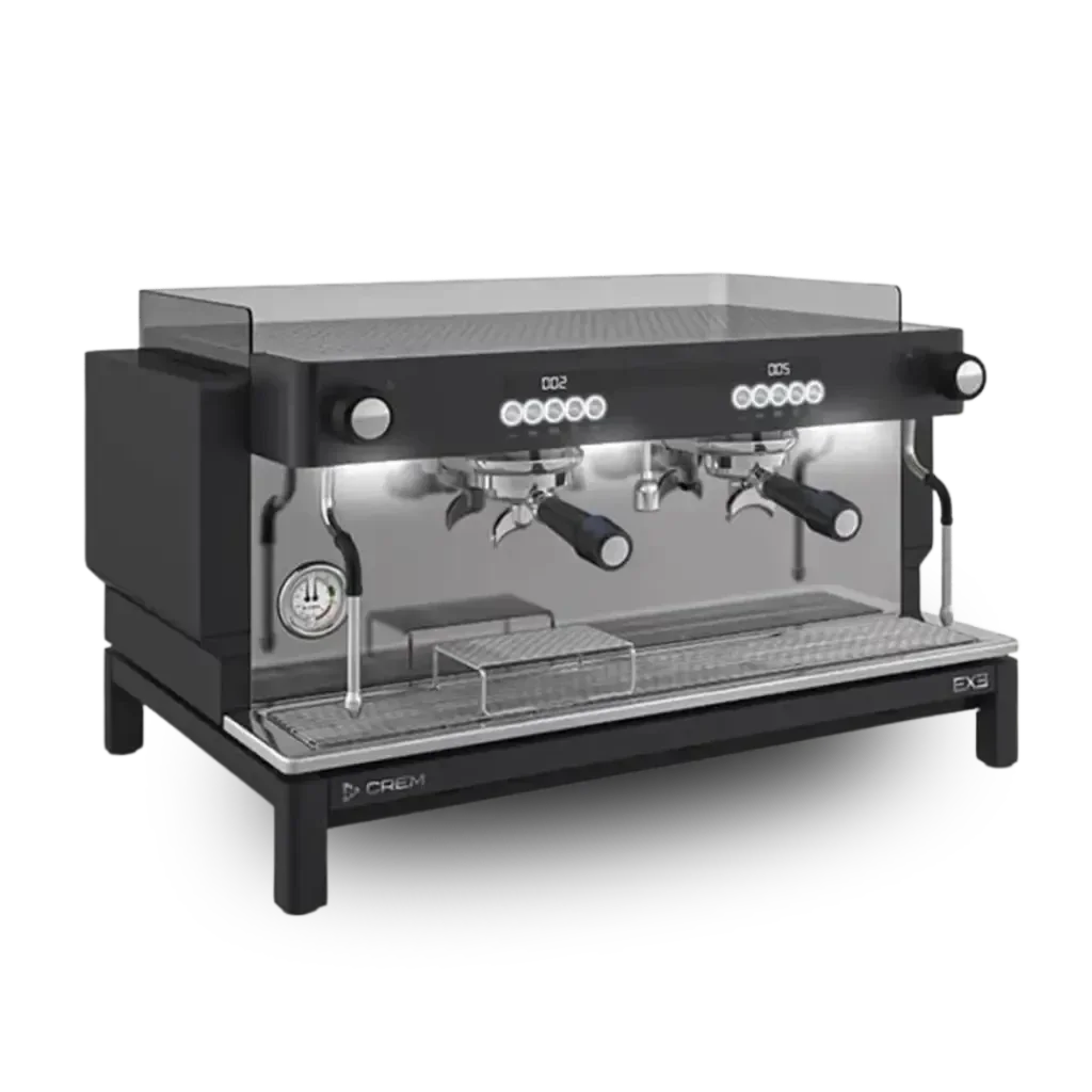 Crem EX3 2 groeps hoog model zwart