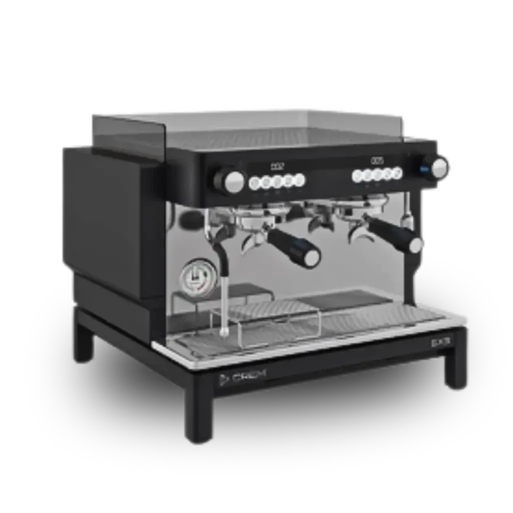 Crem EX3 2 groeps compact hoog model zwart