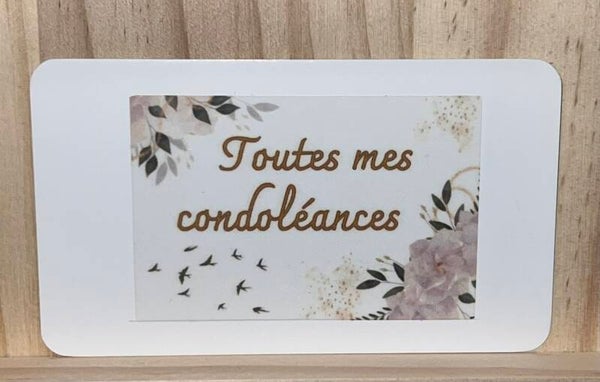 Condoléances