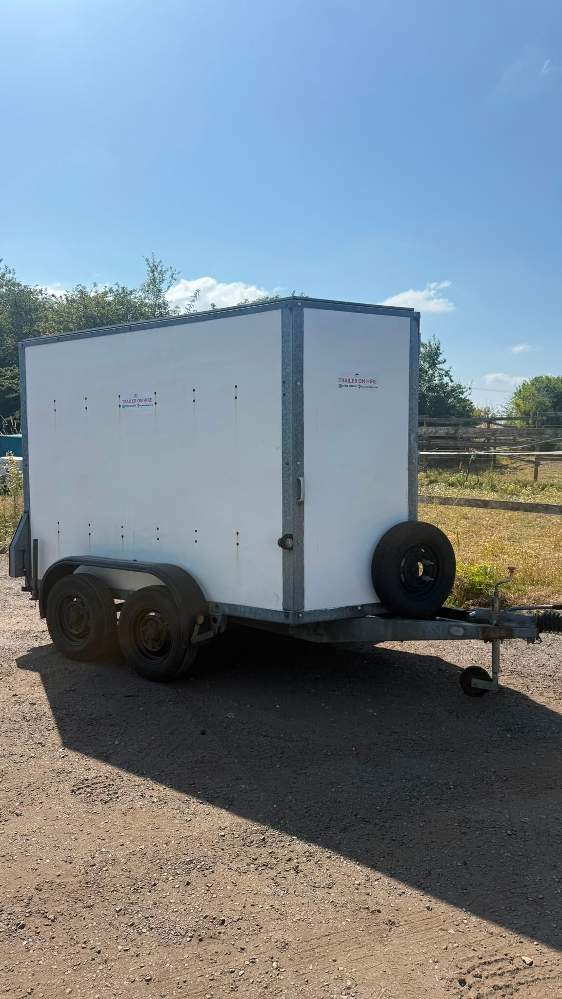 8x5 Box Trailer