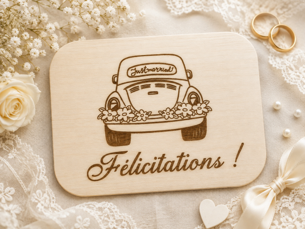 Support carte cadeau ou billet