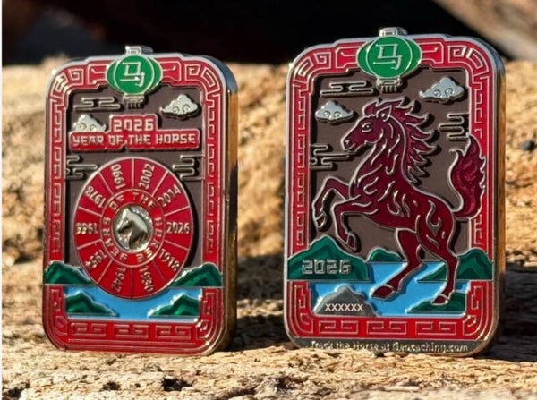 Fire horse Geocoin