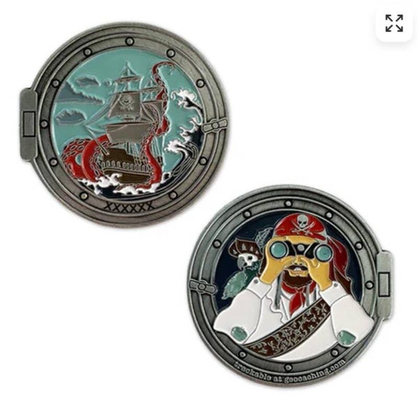 Pirate geocoin HQ