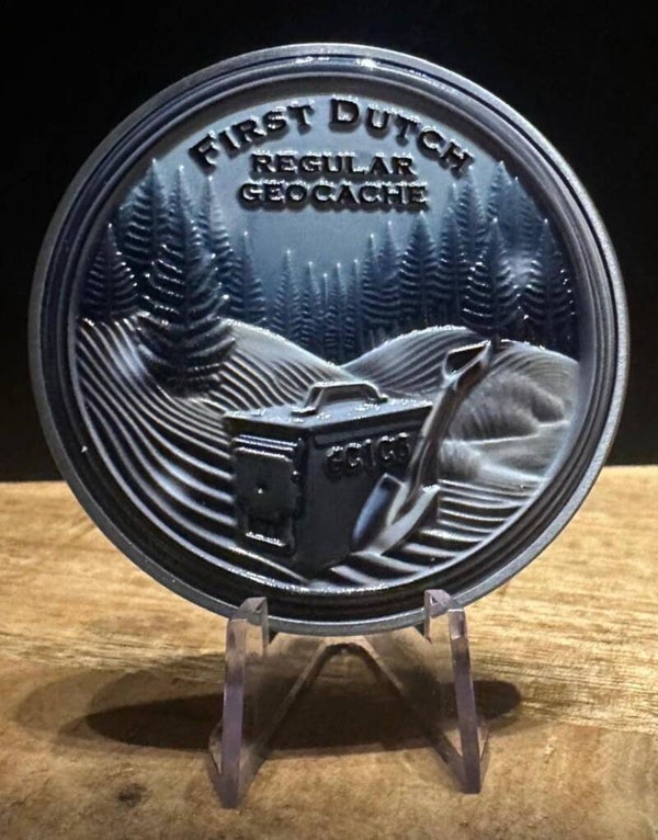 🌍 - First Two of NL Geocoin - 🌍