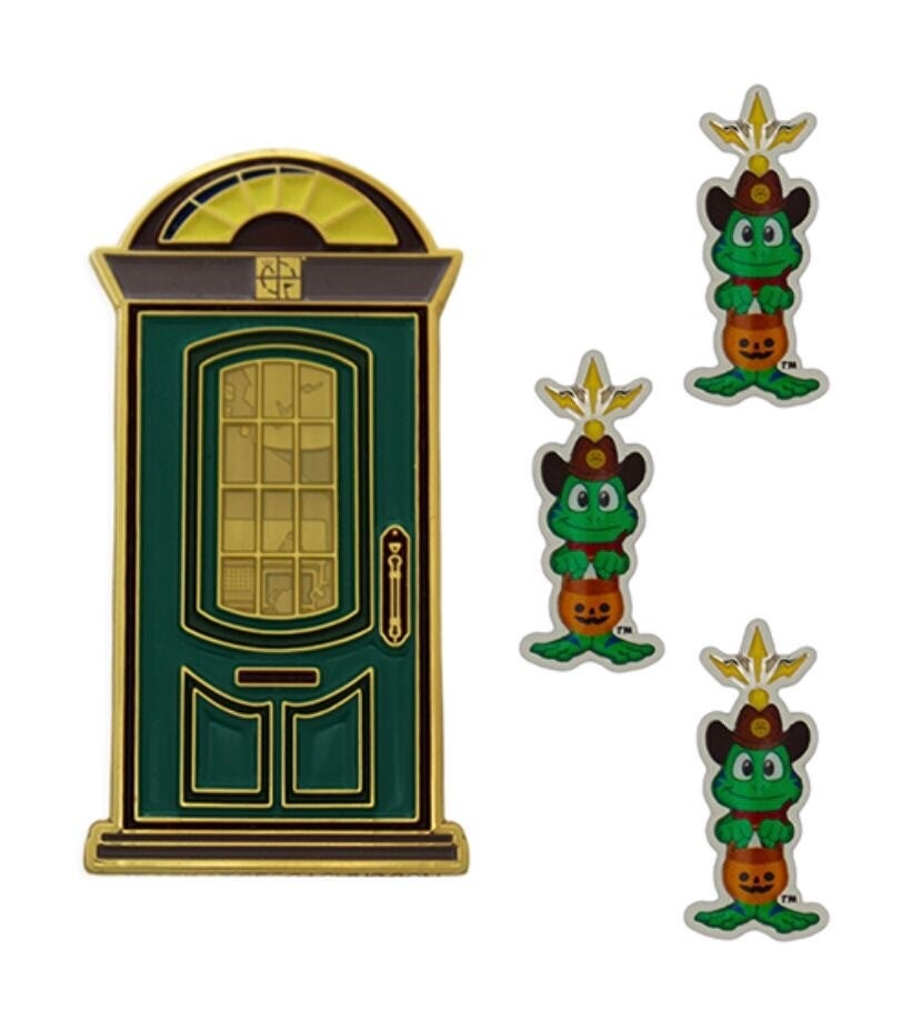 Signal in a cowboy costume green door HQ