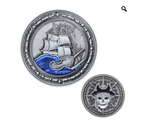 The Dead Sea pirate geocoin
