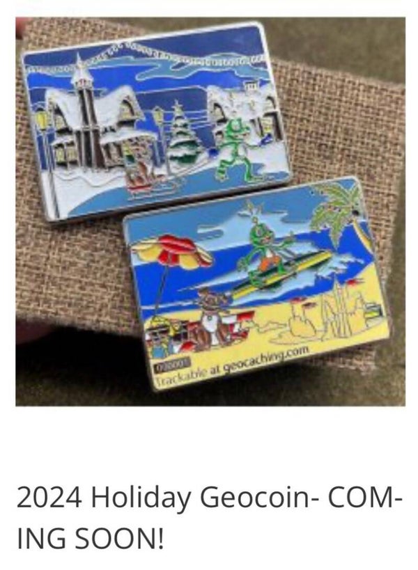 2024 Holiday Geocoin