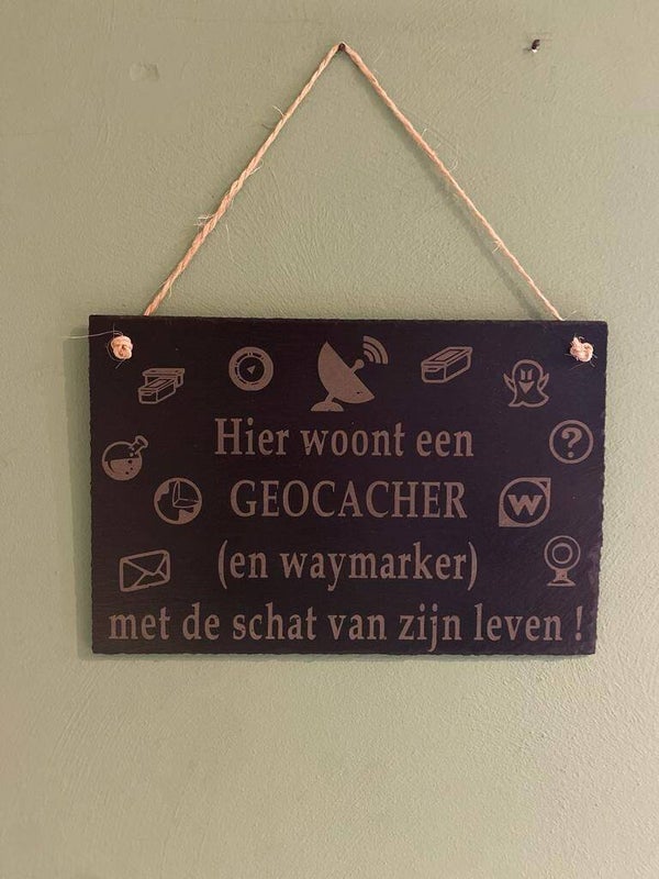 leiststenen wanddeco 30x20cm