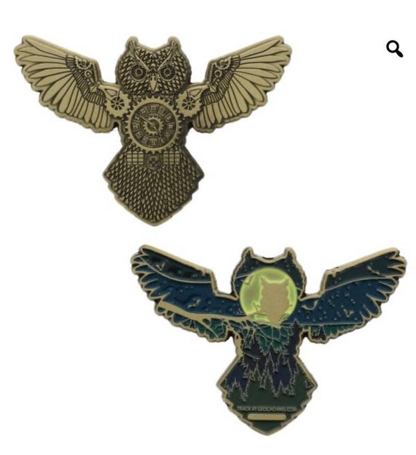 HQ Owl of the night coin