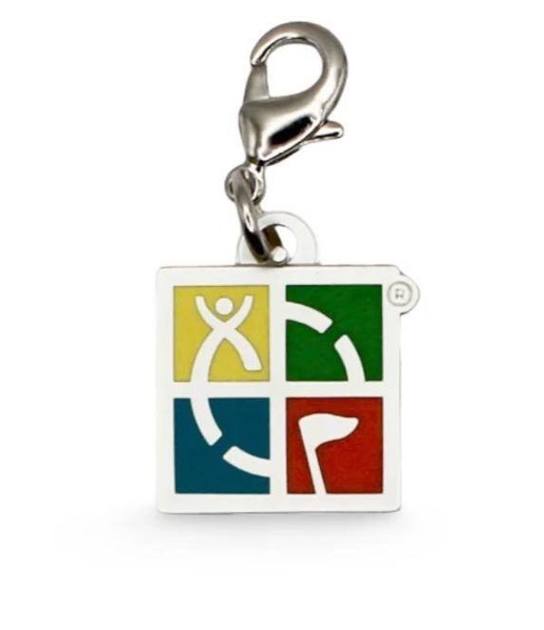 Geocaching Logo Nano Geocoin /Charm with Clasp HQ