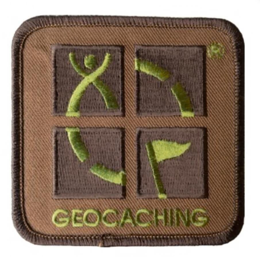 Camo Patch Geocaching