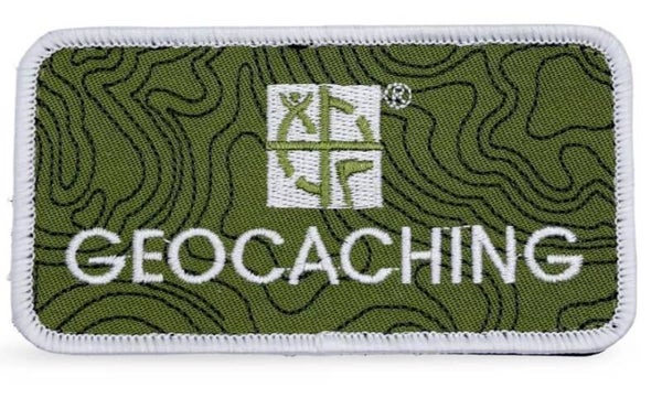 Geocaching Logo Patch met klitteband