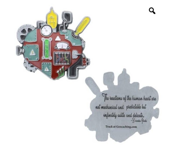 Your Ticker is your Heart Geocoin HQ