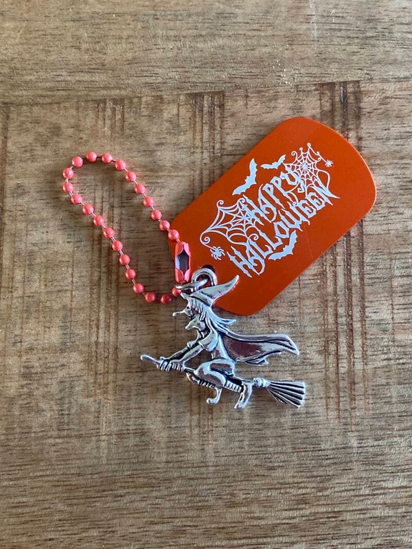 Witch Happy Halloween tag