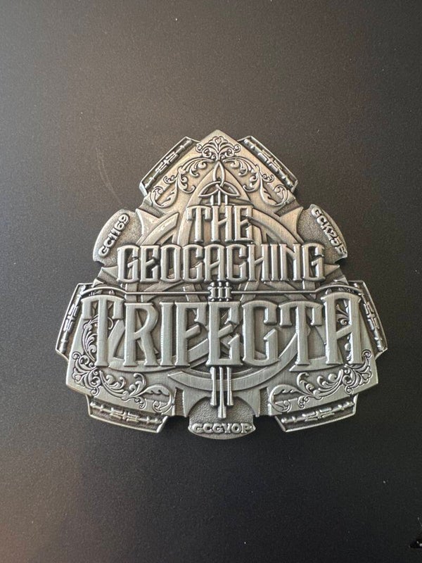 Trifecta geocoin