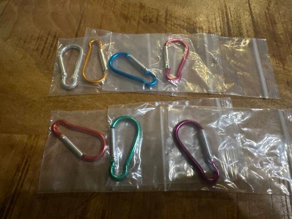Aluminium karabiner – 45 mm