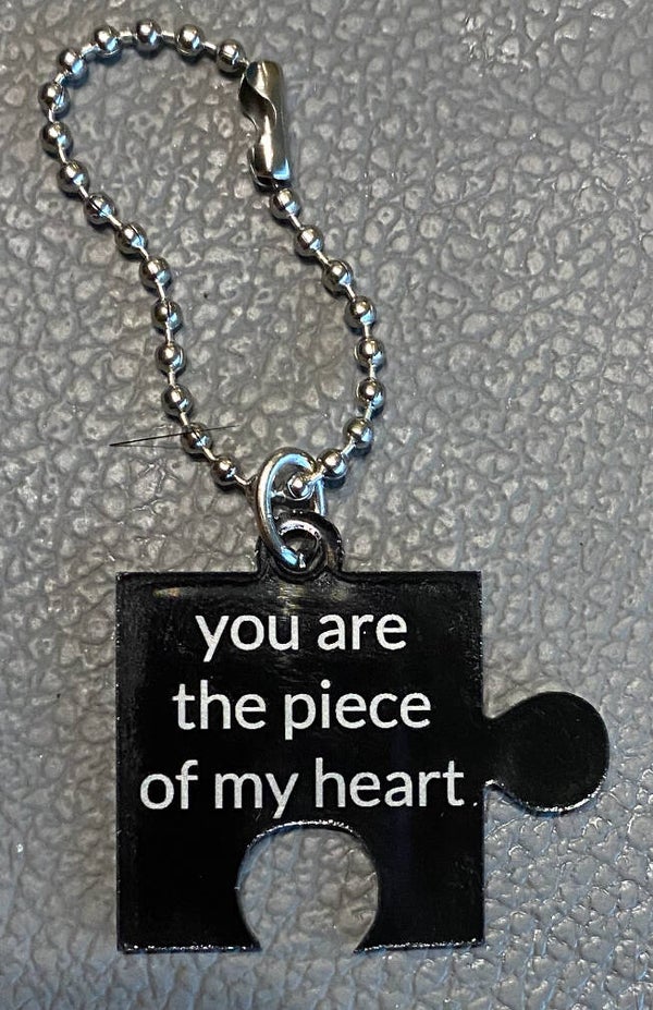 You are the piece of my heart trackable