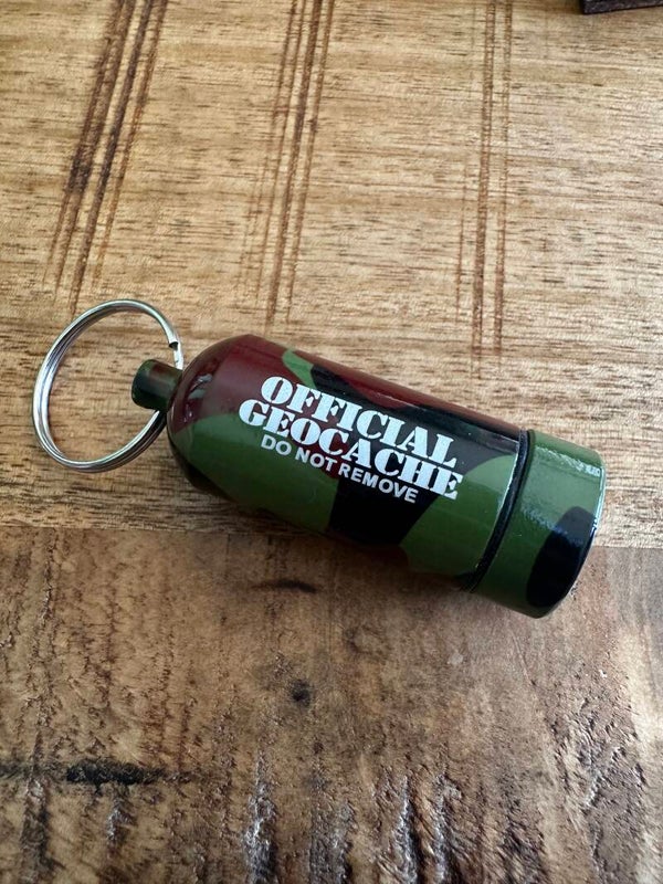 Camouflage Container met Logrol