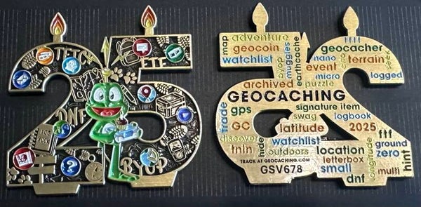 25 years of Geocaching signal HQ