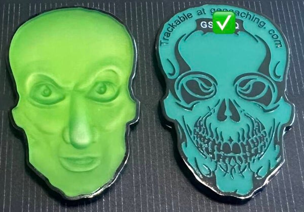 Ripper bones Geocoin HQ