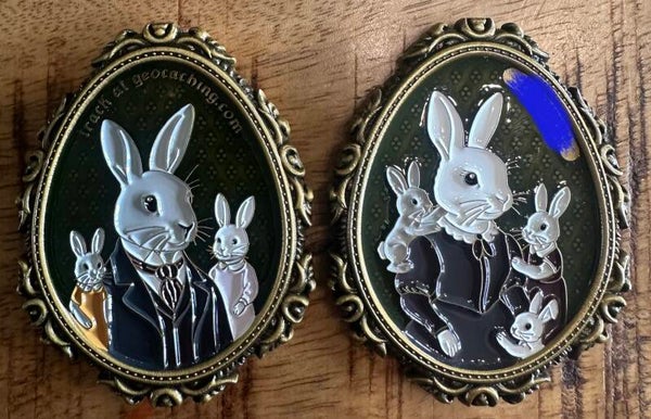 2026 Distinguished Rabbits Geocoin