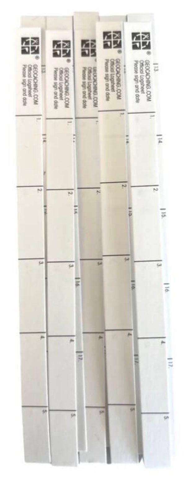 Official write in the rain Log Strips nano - 5 stuks