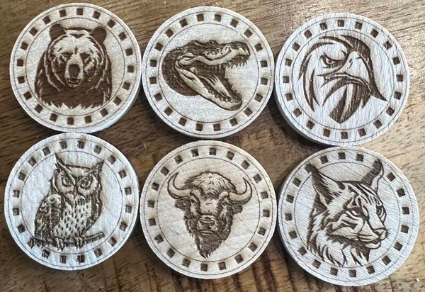 Wild animal collection set
