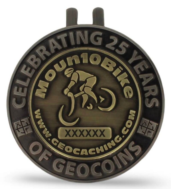 Celebrating 25 Years of Geocoins geocoin set