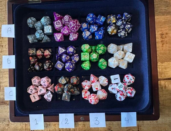 Dungeon & Dragons dobbelstenen