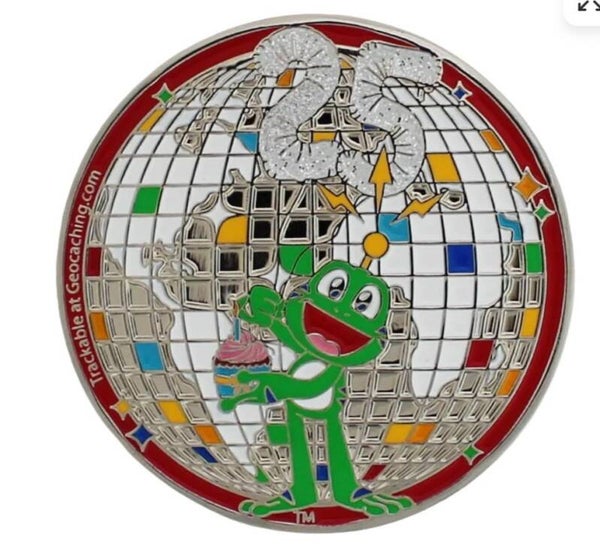IGD geocoin the International Geocaching Day geocoin (original)HQ