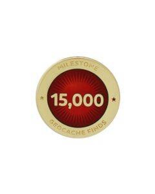 Milestone Pin - 15000 Finds HQ