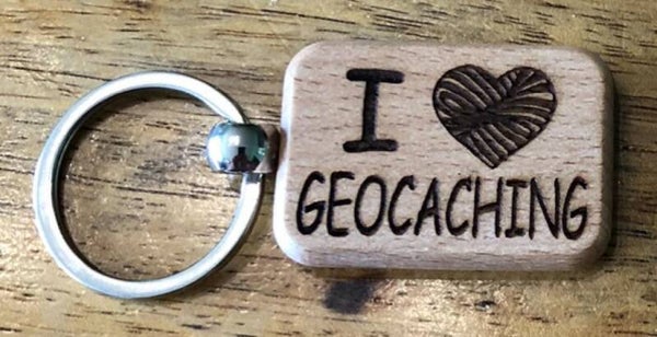 Sleutelhanger I Love Geocaching