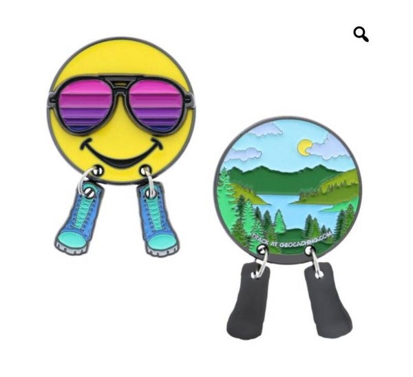 Keep Calm and Cache On Geocoin HQ