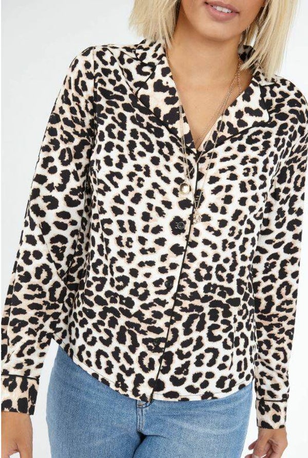 Leopard trend blouse 