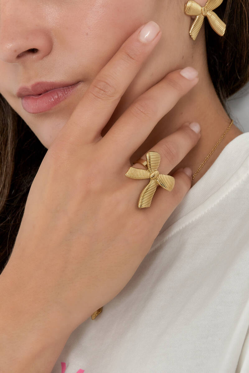 Stainless steel ring - Ribbon